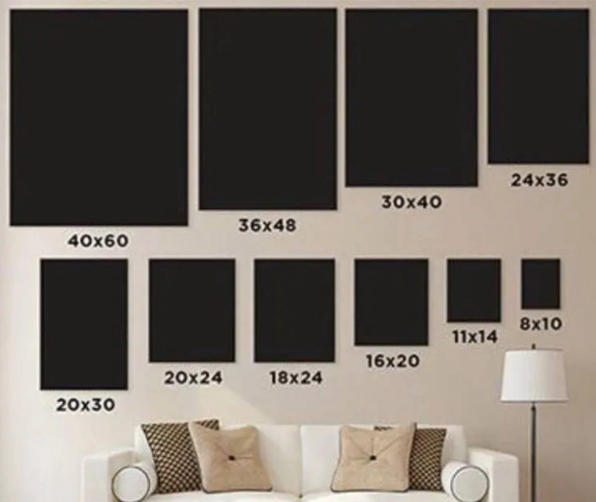 40x50” - Resurrection print