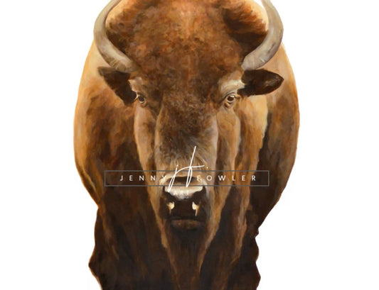 40x50” - Buffalo print